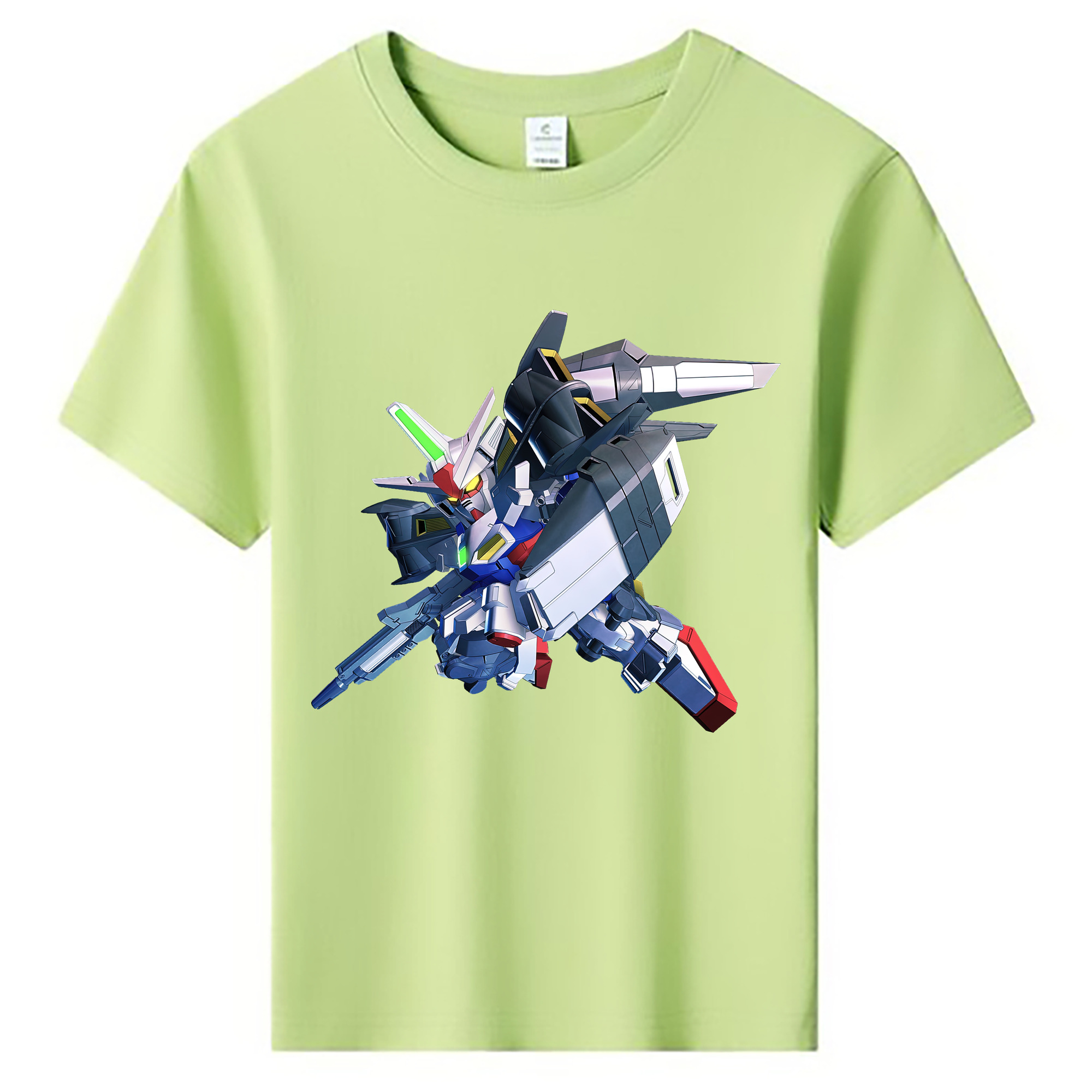 （画像用） 機動戦士ガンダム Mobile Suit Gundam 綿100％キッズTシャツ（フロントプリント）